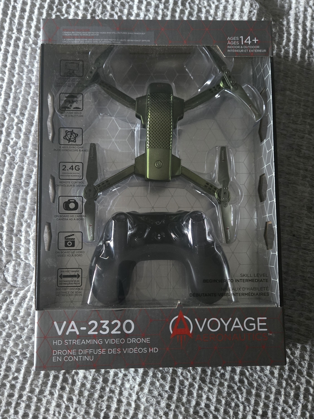 VA-2320 Green HD Streaming Video Drone